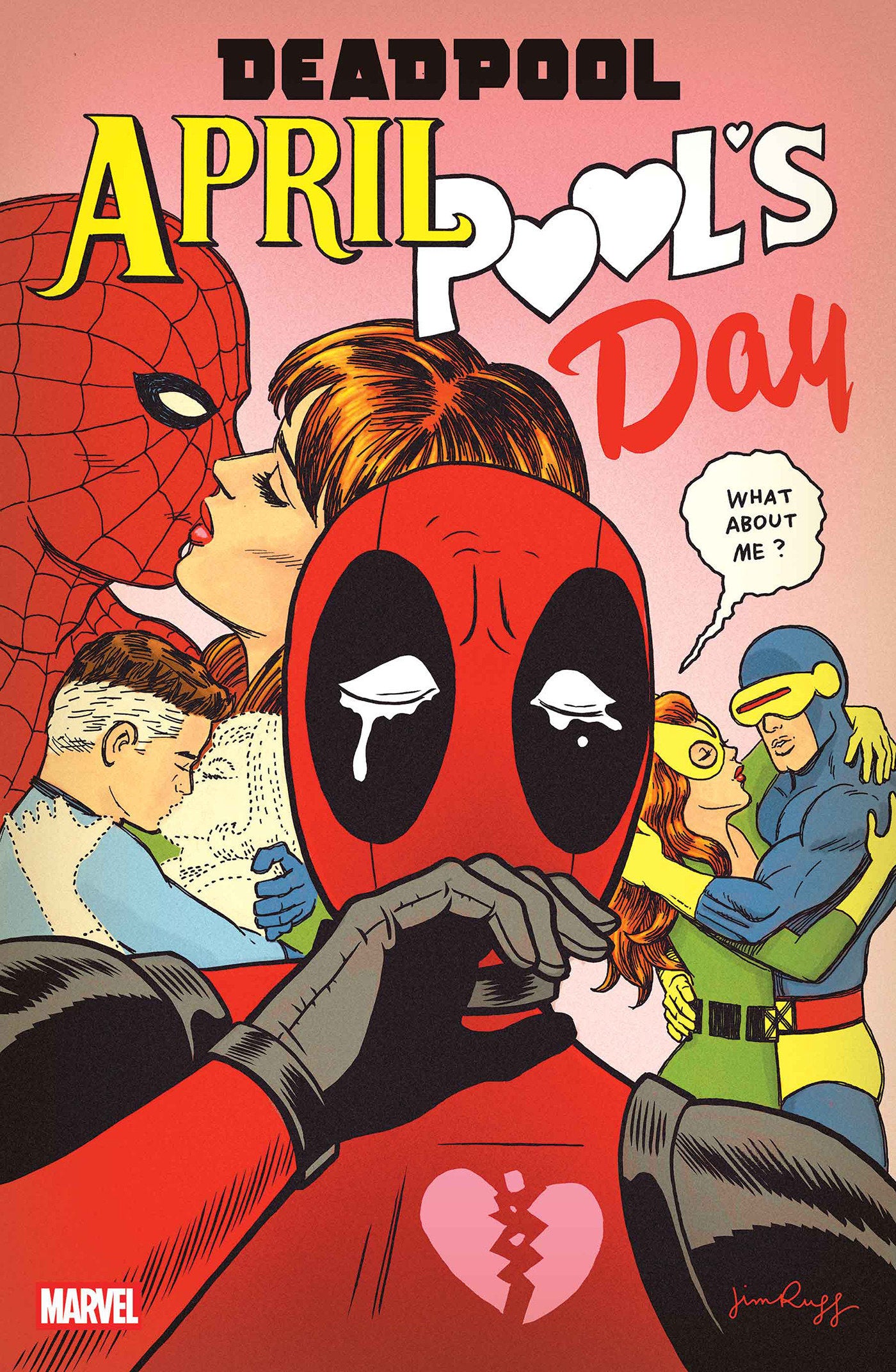 DEADPOOL: APRIL POOL'S DAY #1 JIM RUGG VARIANT ISBN: 75960621555300131 - FOC DATE: 3/2/26  - Release Date: 4/1/26