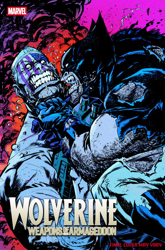 WOLVERINE: WEAPONS OF ARMAGEDDON #2 SANFORD GREENE VARIANT ISBN: 75960621562100221 - FOC DATE: 2/23/26  - Release Date: 3/25/26