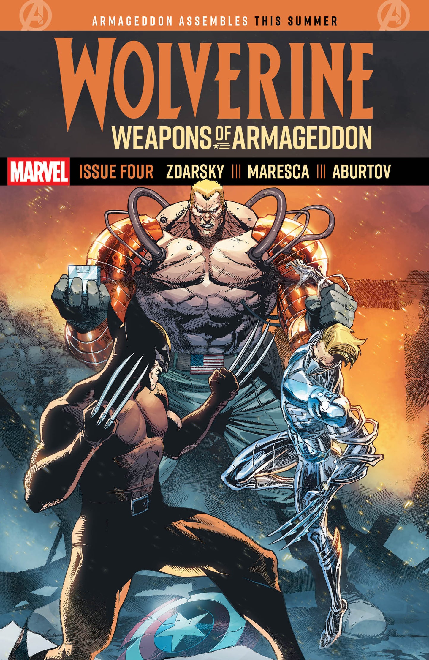 WOLVERINE: WEAPONS OF ARMAGEDDON #4 ISBN: 75960621562100411 - FOC DATE: 4/19/26  - Release Date: 5/20/26