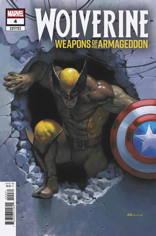 WOLVERINE: WEAPONS OF ARMAGEDDON #4 FABRIZIO DE TOMMASO VARIANT ISBN: 75960621562100431 - FOC DATE: 4/19/26  - Release Date: 5/20/26