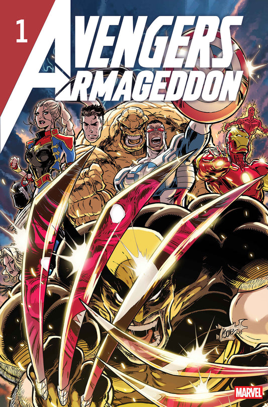 AVENGERS: ARMAGEDDON #1 KAARE ANDREWS FOIL VARIANT ISBN: 75960621563800121 - FOC DATE: 4/26/26  - Release Date: 6/10/26