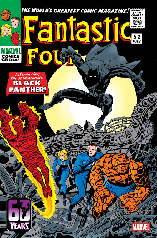 FANTASTIC FOUR #52 FACSIMILE EDITION [NEW PRINTING] ISBN: 75960621565205211 - Release Date: 1/28/26
