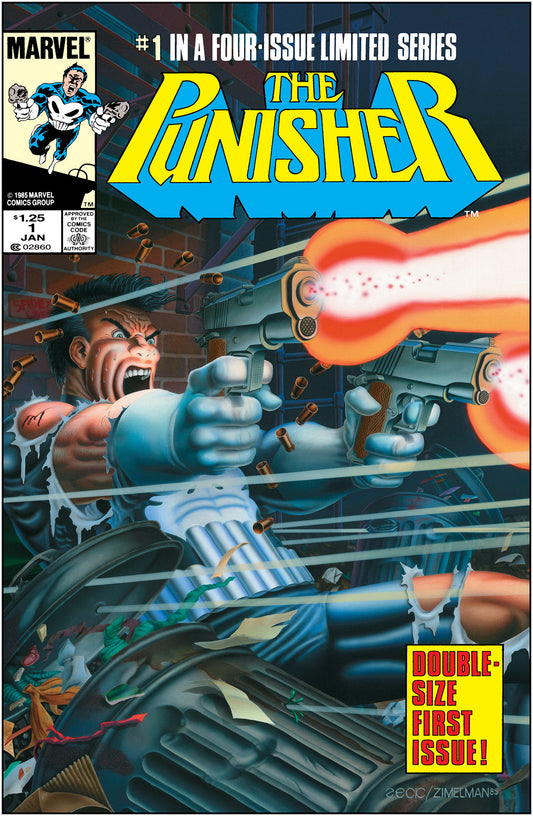 PUNISHER #1 FACSIMILE EDITION FOIL VARIANT ISBN: 75960621568300121 - Release Date: 2/11/26