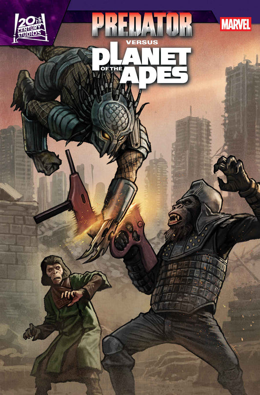 PREDATOR VS. THE PLANET OF THE APES #2 ISBN: 75960621569000211 - FOC DATE: 7/26/26  - Release Date: 8/26/26