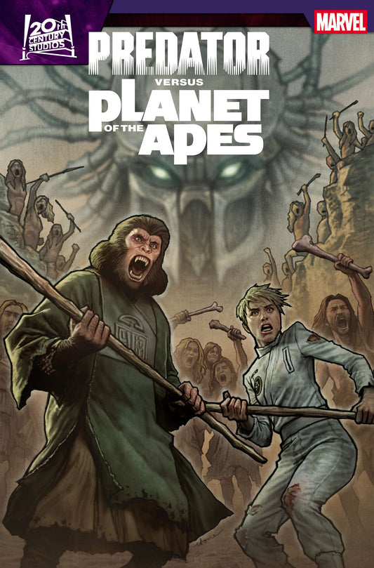 PREDATOR VS. THE PLANET OF THE APES #4 ISBN: 75960621569000411 - FOC DATE: 9/27/26  - Release Date: 10/28/26