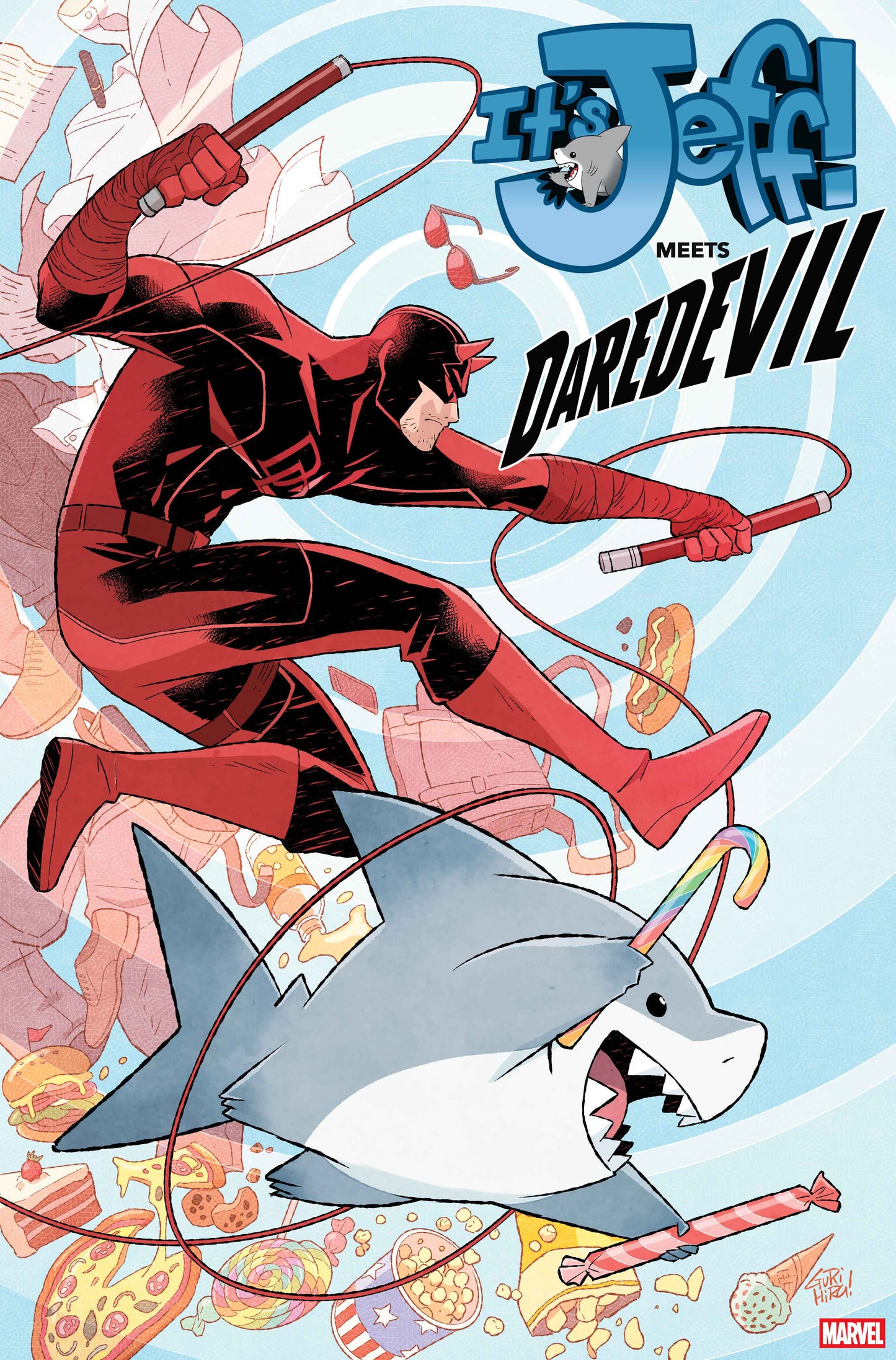 IT'S JEFF MEETS DAREDEVIL #1 ISBN: 75960621572000111 - Release Date: 2/18/26