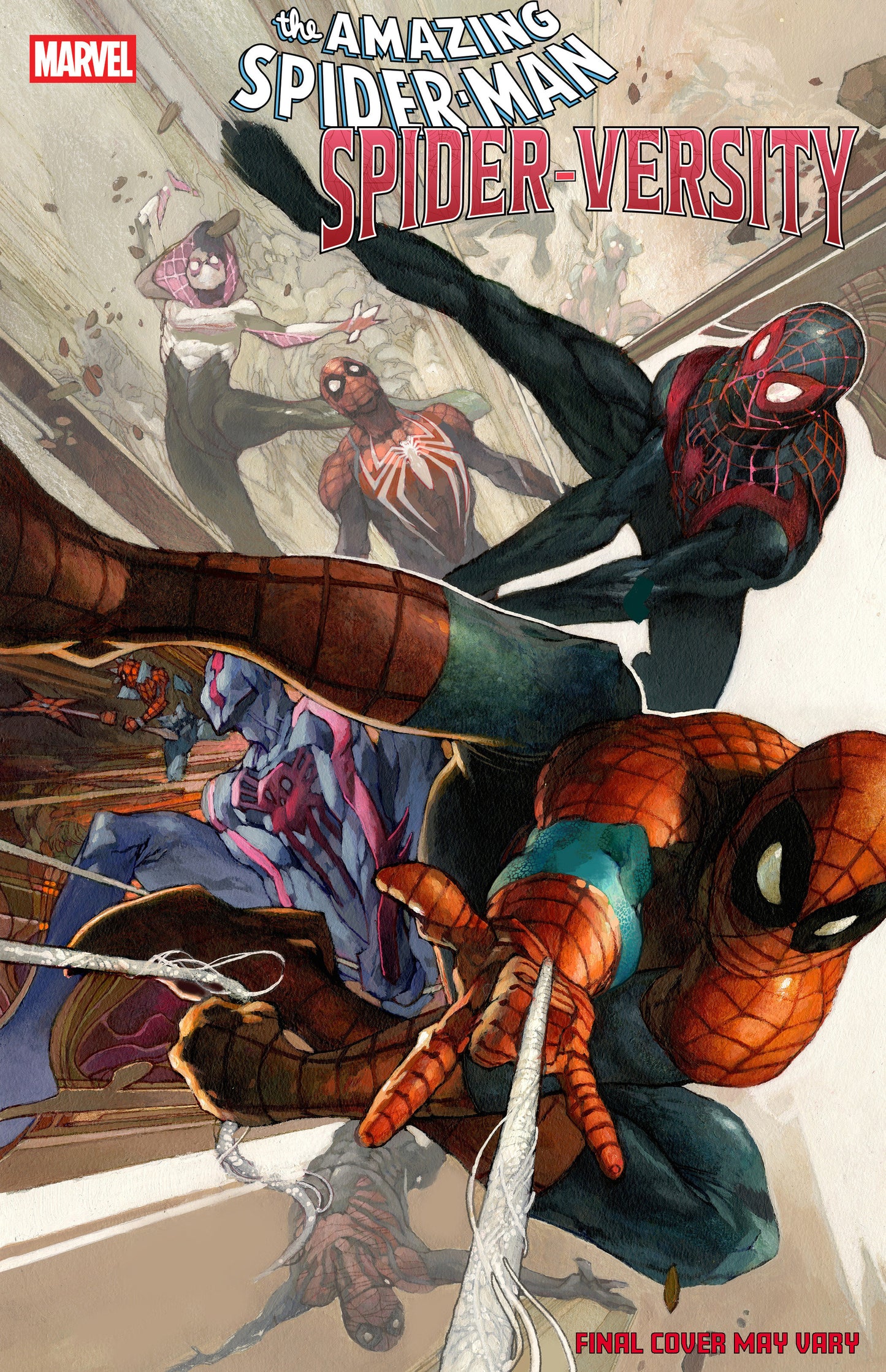 AMAZING SPIDER-MAN: SPIDER-VERSITY #1 SIMONE BIANCHI VARIANT ISBN: 75960621577500131 - FOC DATE: 3/8/26  - Release Date: 4/22/26