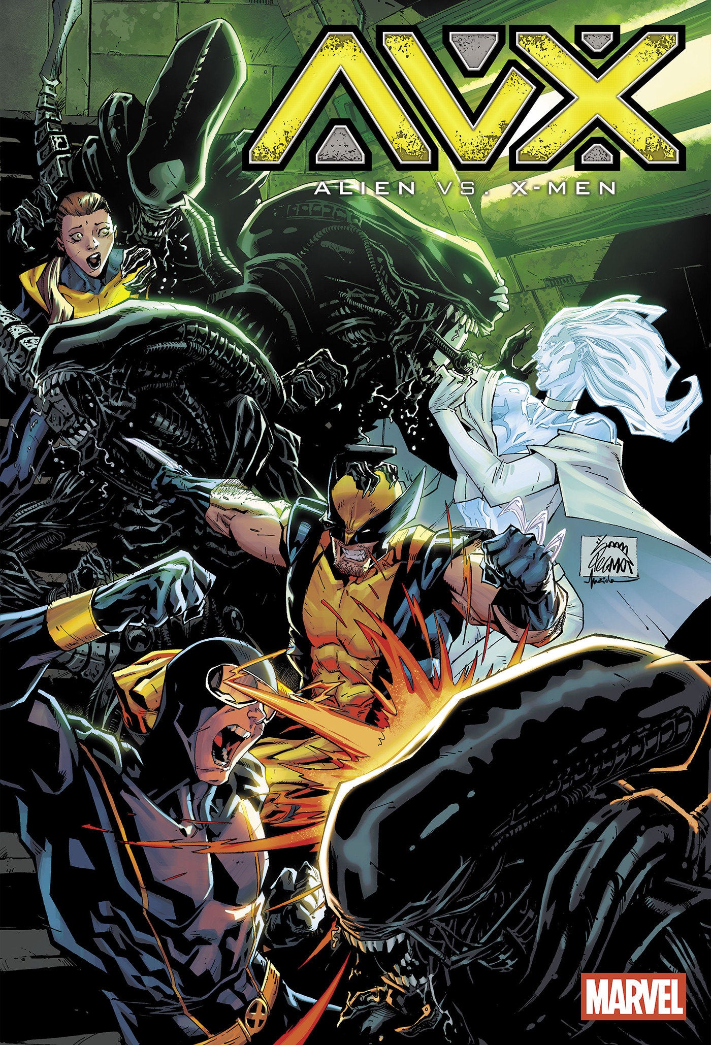 ALIEN VS. X-MEN #1 ISBN: 75960621578200111 - FOC DATE: 8/16/26  - Release Date: 9/30/26