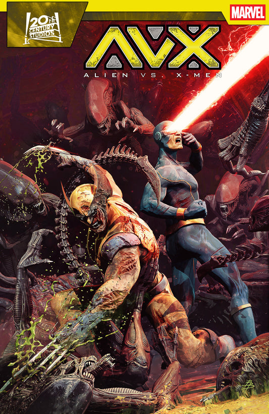 ALIEN VS. X-MEN #1 BJORN BARENDS VARIANT ISBN: 75960621578200151 - FOC DATE: 8/16/26  - Release Date: 9/30/26
