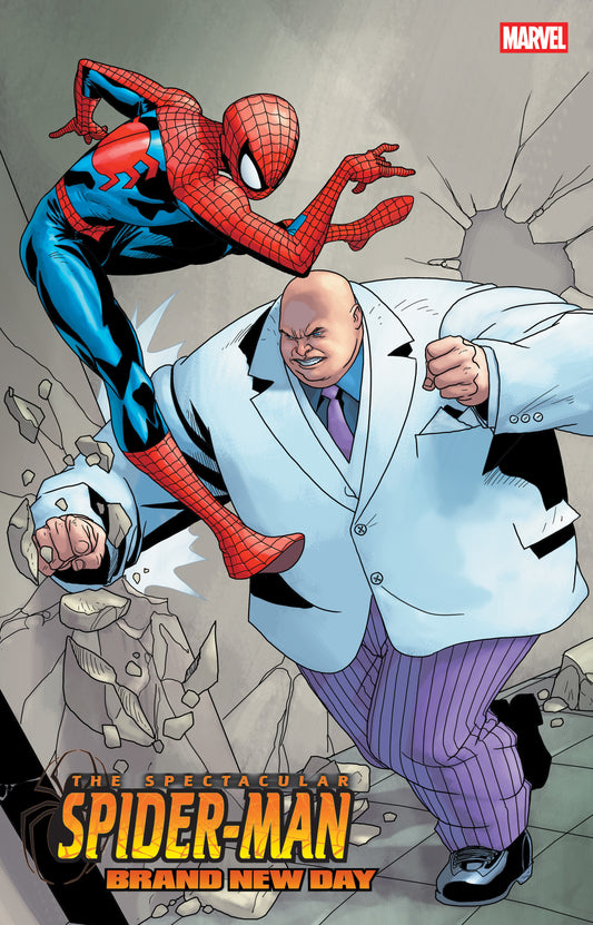 SPECTACULAR SPIDER-MAN: BRAND NEW DAY #1 SALVADOR LARROCA VARIANT ISBN: 75960621582900141 - FOC DATE: 4/12/26  - Release Date: 5/13/26