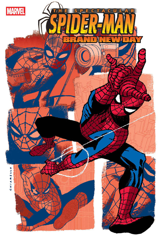 SPECTACULAR SPIDER-MAN: BRAND NEW DAY #2 MARK CHIARELLO VARIANT ISBN: 75960621582900231 - FOC DATE: 5/17/26  - Release Date: 6/17/26