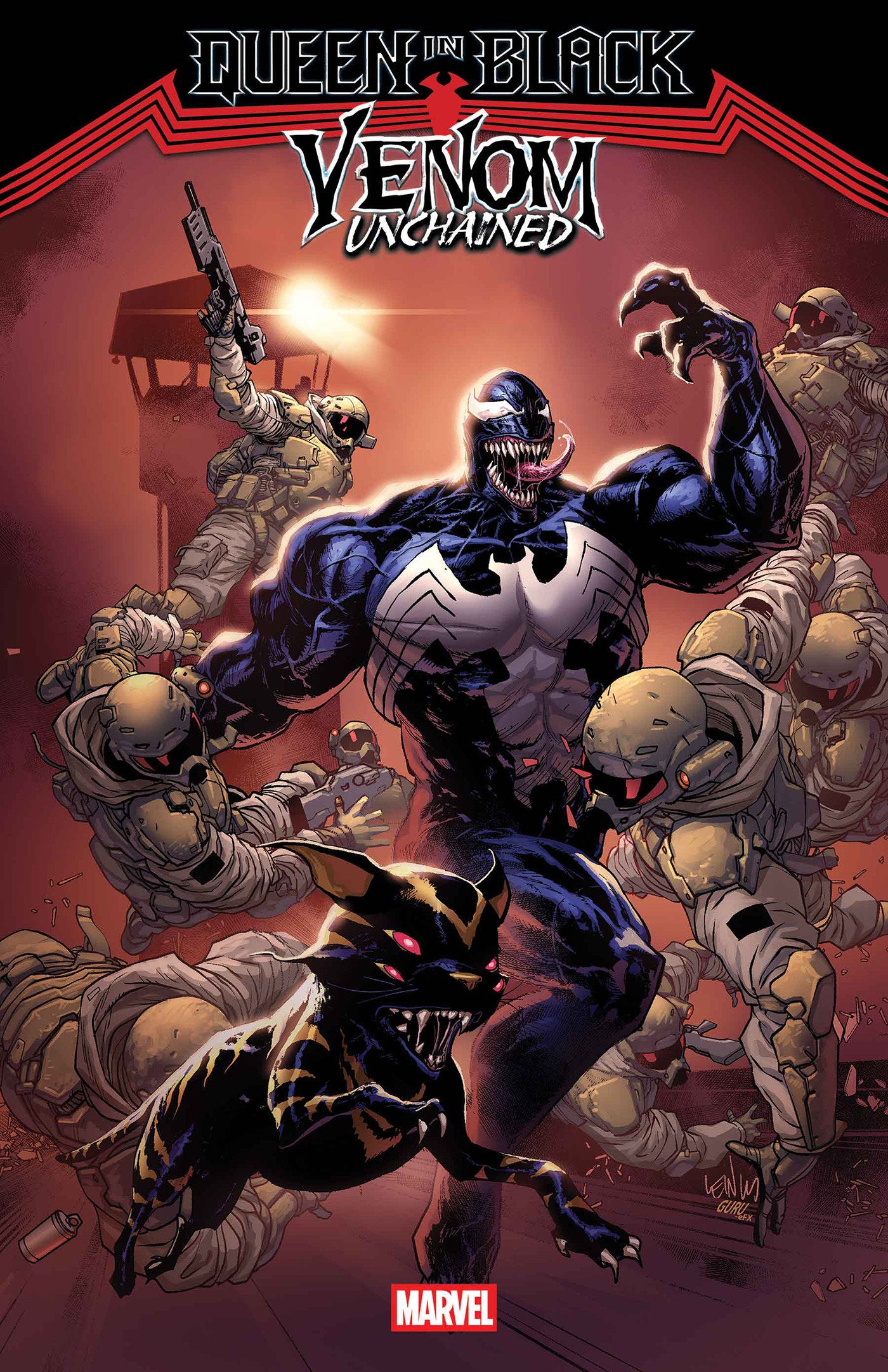 QUEEN IN BLACK: VENOM UNCHAINED #2 [QIB] ISBN: 75960621588100211 - FOC DATE: 7/26/26  - Release Date: 8/26/26