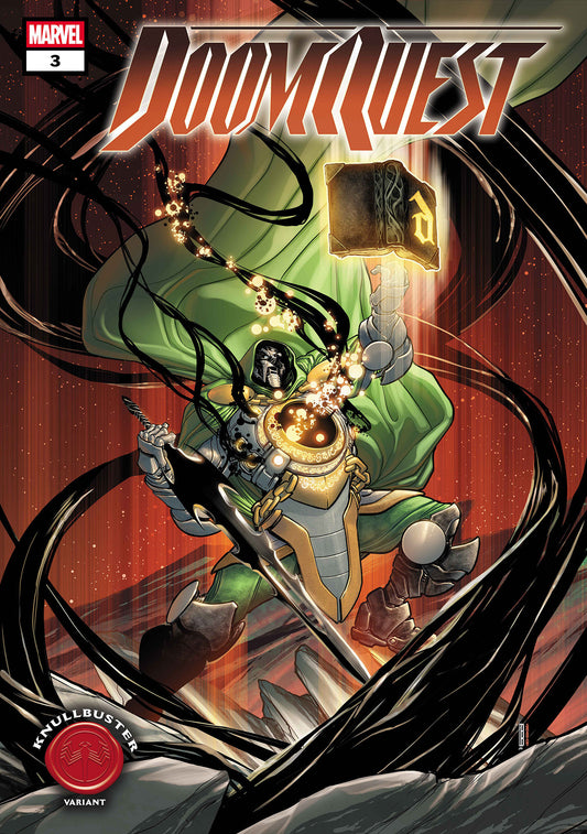 DOOMQUEST #3 DAVID BALDEON KNULLBUSTER VARIANT ISBN: 75960621590400331 - FOC DATE: 6/28/26  - Release Date: 7/29/26