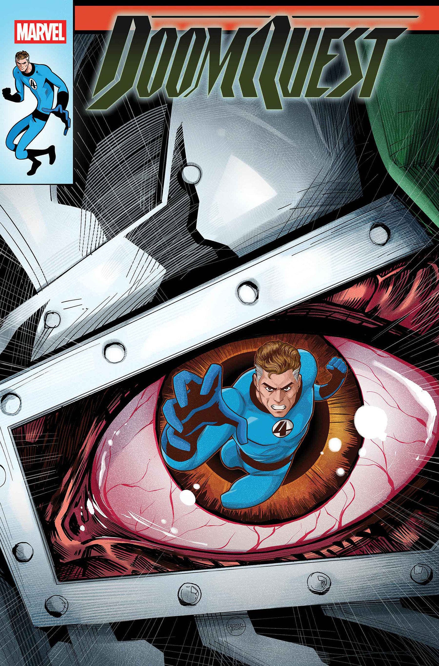 DOOMQUEST #4 LUCIANO VECCHIO HOMAGE VARIANT ISBN: 75960621590400421 - FOC DATE: 8/9/26  - Release Date: 9/9/26