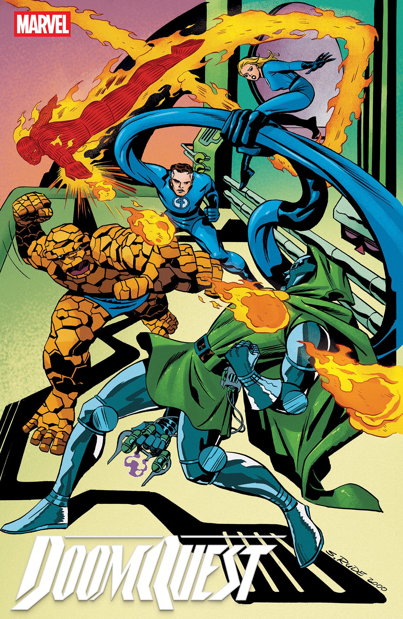 DOOMQUEST #4 STEVE RUDE VARIANT ISBN: 75960621590400461 - FOC DATE: 8/9/26  - Release Date: 9/9/26