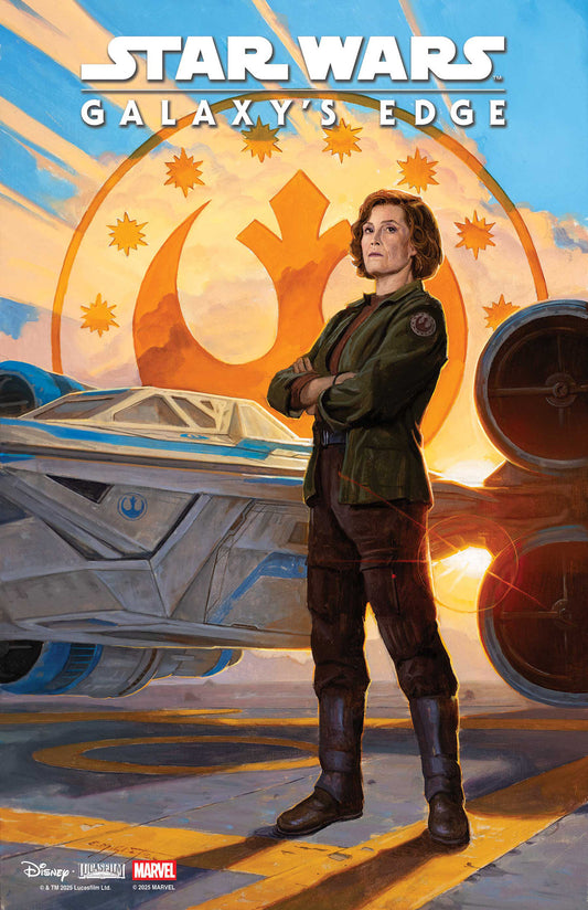 STAR WARS: GALAXY'S EDGE - ECHOES OF THE EMPIRE #2 E.M. GIST MANDALORIAN & GROGU VARIANT ISBN: 75960621593500231 - FOC DATE: 4/26/26  - Release Date: 5/27/26