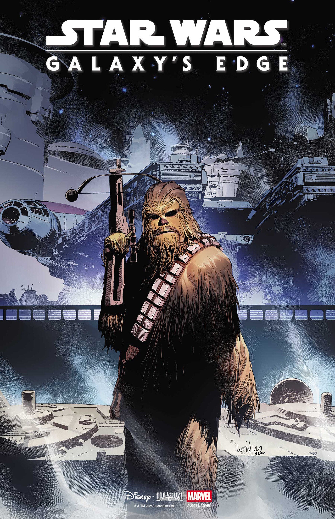 STAR WARS: GALAXY'S EDGE - ECHOES OF THE EMPIRE #2 LEINIL YU CHEWBACCA VARIANT ISBN: 75960621593500241 - FOC DATE: 4/26/26  - Release Date: 5/27/26