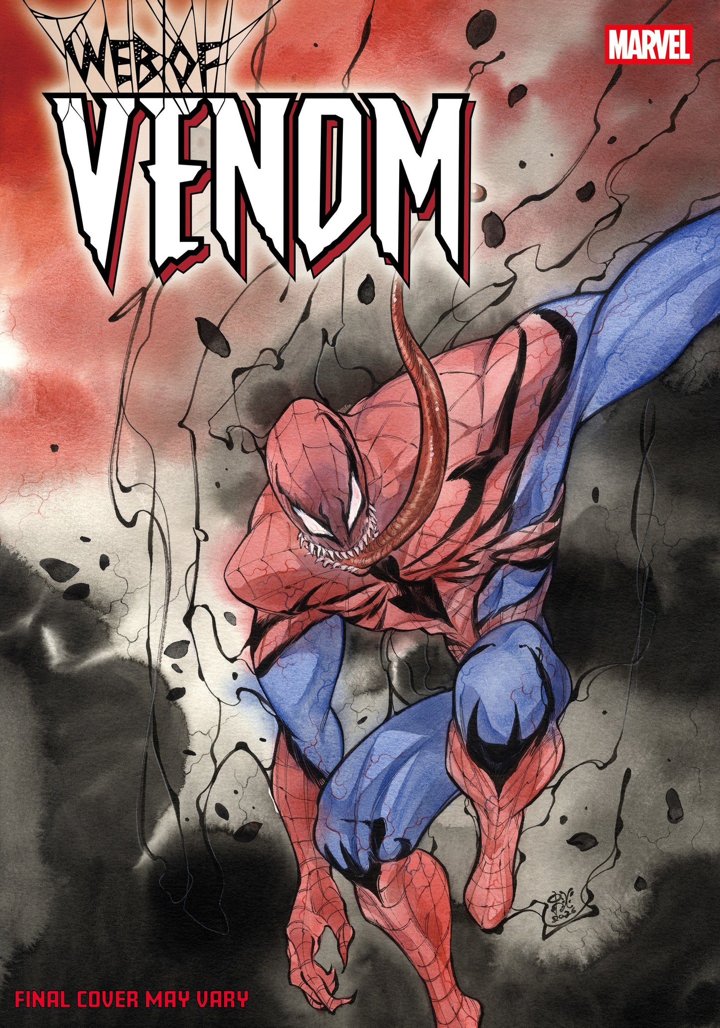 WEB OF VENOM #1 PEACH MOMOKO VARIANT ISBN: 75960621601700161 - FOC DATE: 2/23/26  - Release Date: 4/8/26