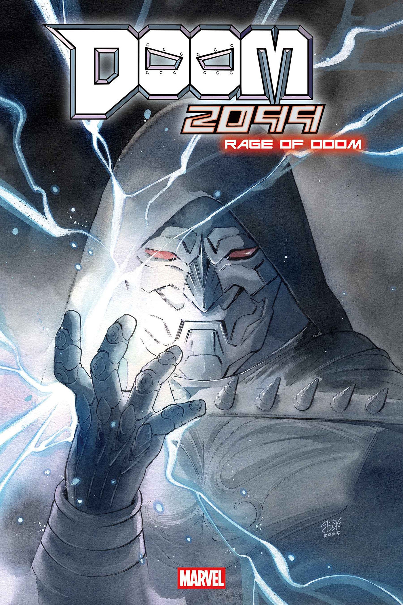 DOOM 2099: RAGE OF DOOM #1 PEACH MOMOKO VARIANT ISBN: 75960621605500121 - FOC DATE: 3/29/26  - Release Date: 4/29/26