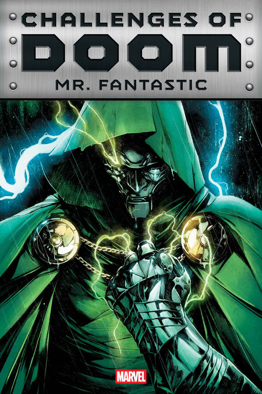 CHALLENGES OF DOOM: MR. FANTASTIC #1 ALESSANDRO CAPPUCCIO VARIANT ISBN: 75960621606200131 - FOC DATE: 5/31/26  - Release Date: 7/1/26