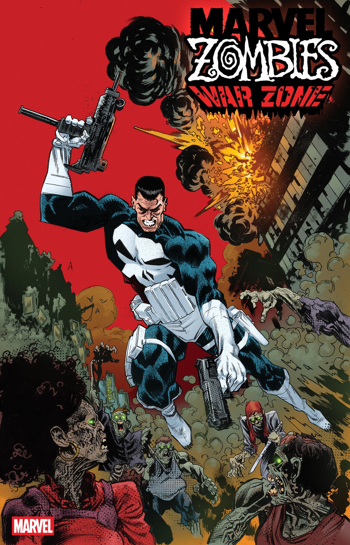 MARVEL ZOMBIES: WAR ZONE #2 SCOTT HEPBURN VARIANT ISBN: 75960621612300221 - FOC DATE: 9/20/26  - Release Date: 10/21/26