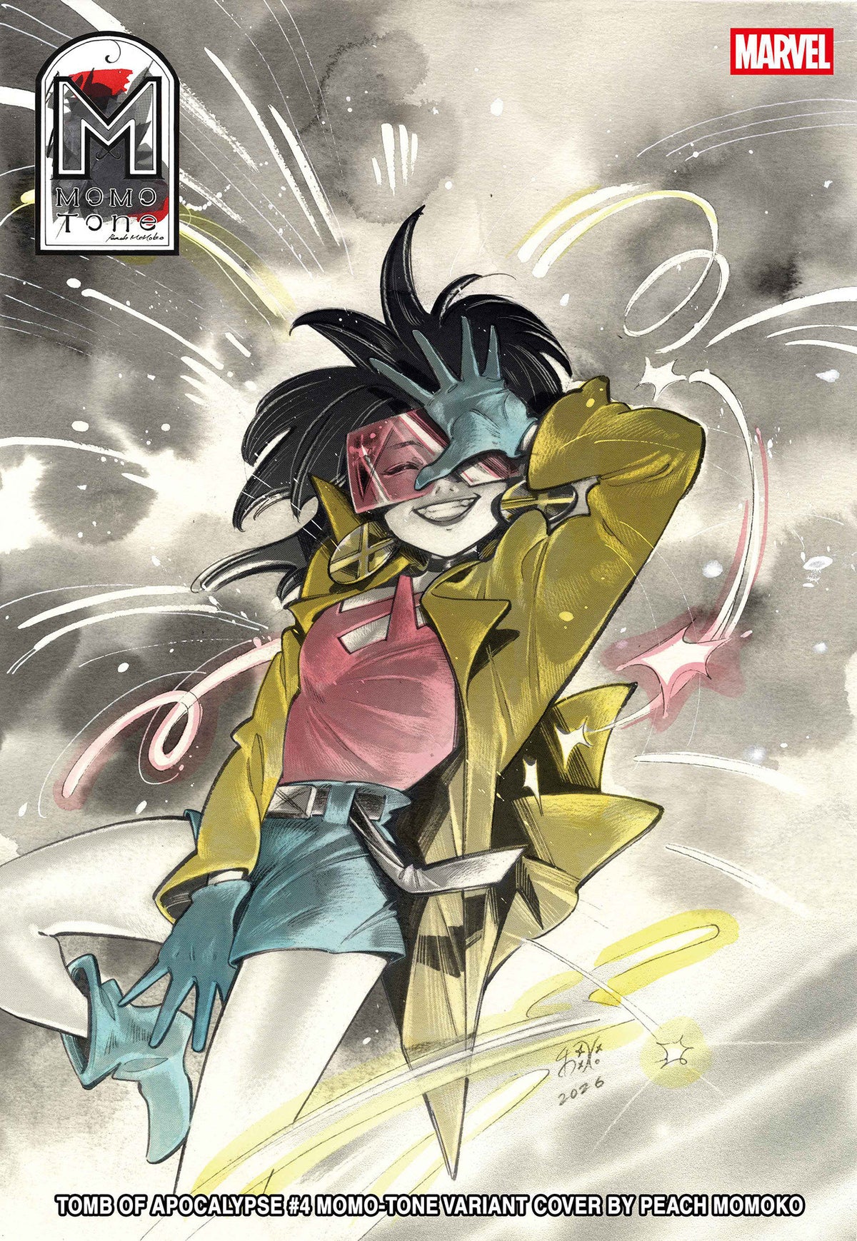 TOMB OF APOCALYPSE #4 PEACH MOMOKO MOMO-TONE VARIANT ISBN: 75960621613000421 - FOC DATE: 10/11/26  - Release Date: 11/18/26
