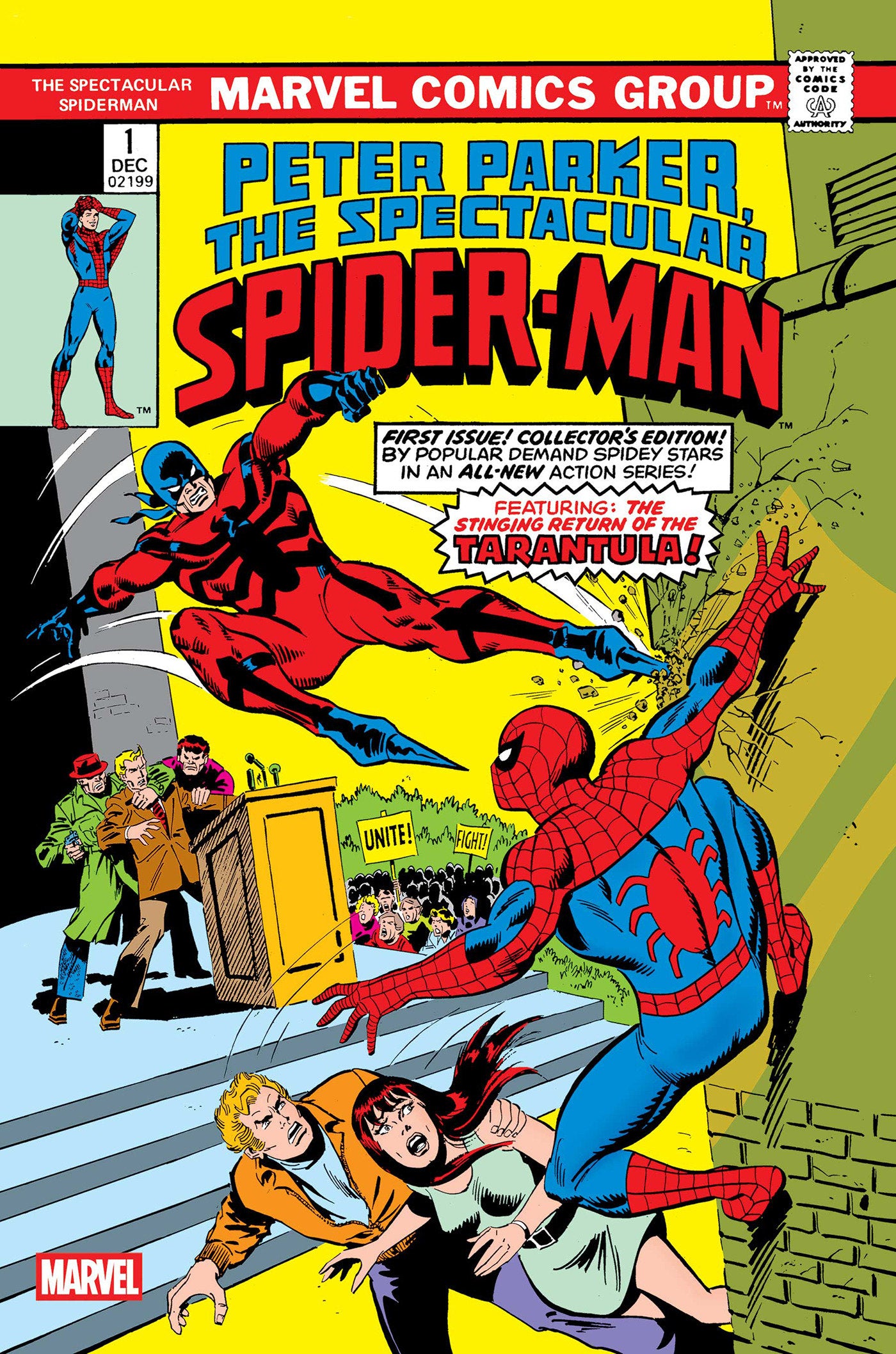 PETER PARKER, THE SPECTACULAR SPIDER-MAN #1 FACSIMILE EDITION ISBN: 75960621616100111 - FOC DATE: 4/12/26  - Release Date: 5/13/26