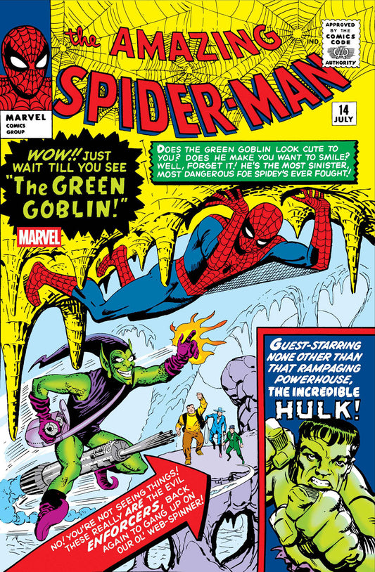 AMAZING SPIDER-MAN #14 FACSIMILE EDITION ISBN: 75960621619201411 - FOC DATE: 5/24/26  - Release Date: 7/8/26