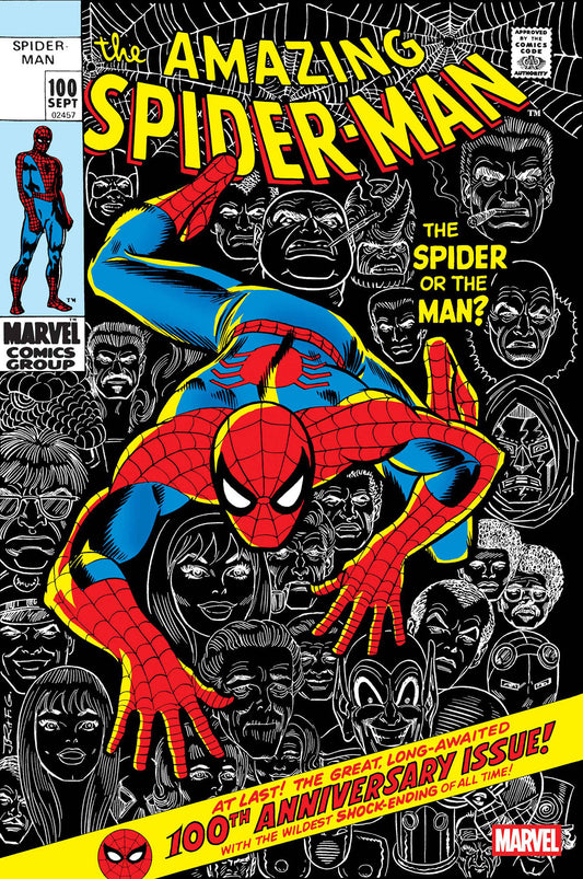 AMAZING SPIDER-MAN #100 FACSIMILE EDITION ISBN: 75960621620810011 - FOC DATE: 6/28/26  - Release Date: 8/12/26