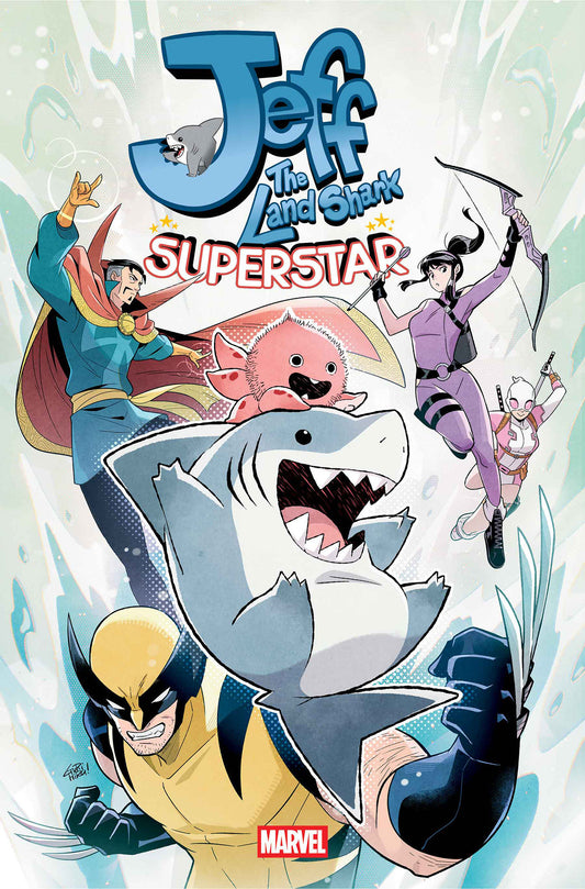 JEFF THE LAND SHARK: SUPERSTAR #1 ISBN: 75960621629100111 - FOC DATE: 5/24/26  - Release Date: 7/8/26