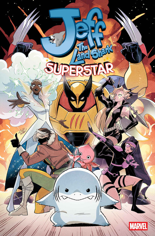 JEFF THE LAND SHARK: SUPERSTAR #2 ISBN: 75960621629100211 - FOC DATE: 7/12/26  - Release Date: 8/12/26
