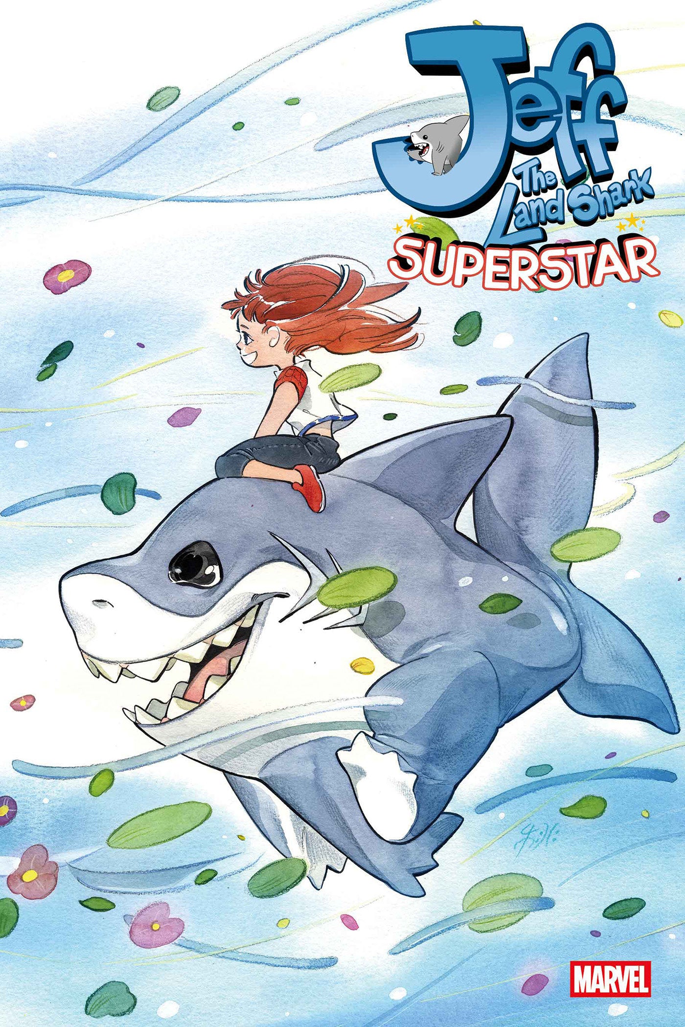 JEFF THE LAND SHARK: SUPERSTAR #2 PEACH MOMOKO MARY JANE WATSON VARIANT ISBN: 75960621629100231 - FOC DATE: 7/12/26  - Release Date: 8/12/26