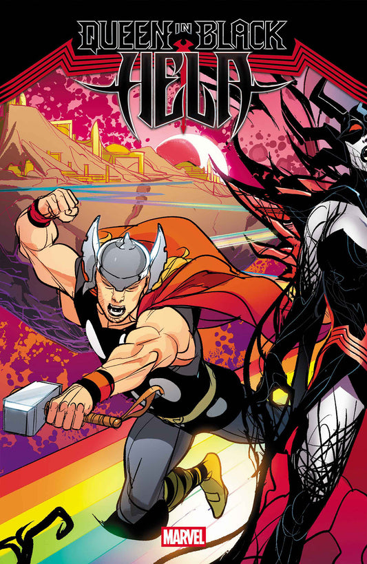 QUEEN IN BLACK: HELA #1 [QIB] ISBN: 75960621631400111 - FOC DATE: 6/21/26  - Release Date: 7/22/26