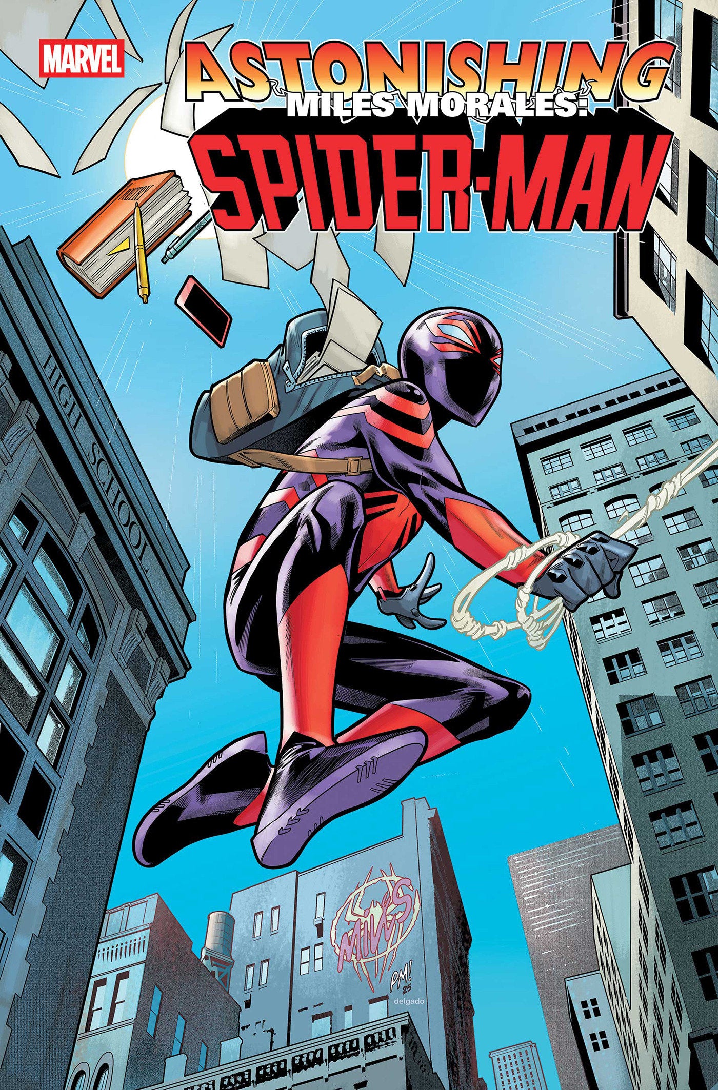 ASTONISHING MILES MORALES: SPIDER-MAN THE ART OF THWIP #1 PACO MEDINA VARIANT ISBN: 75960621651200121 - FOC DATE: 4/5/26  - Release Date: 5/6/26