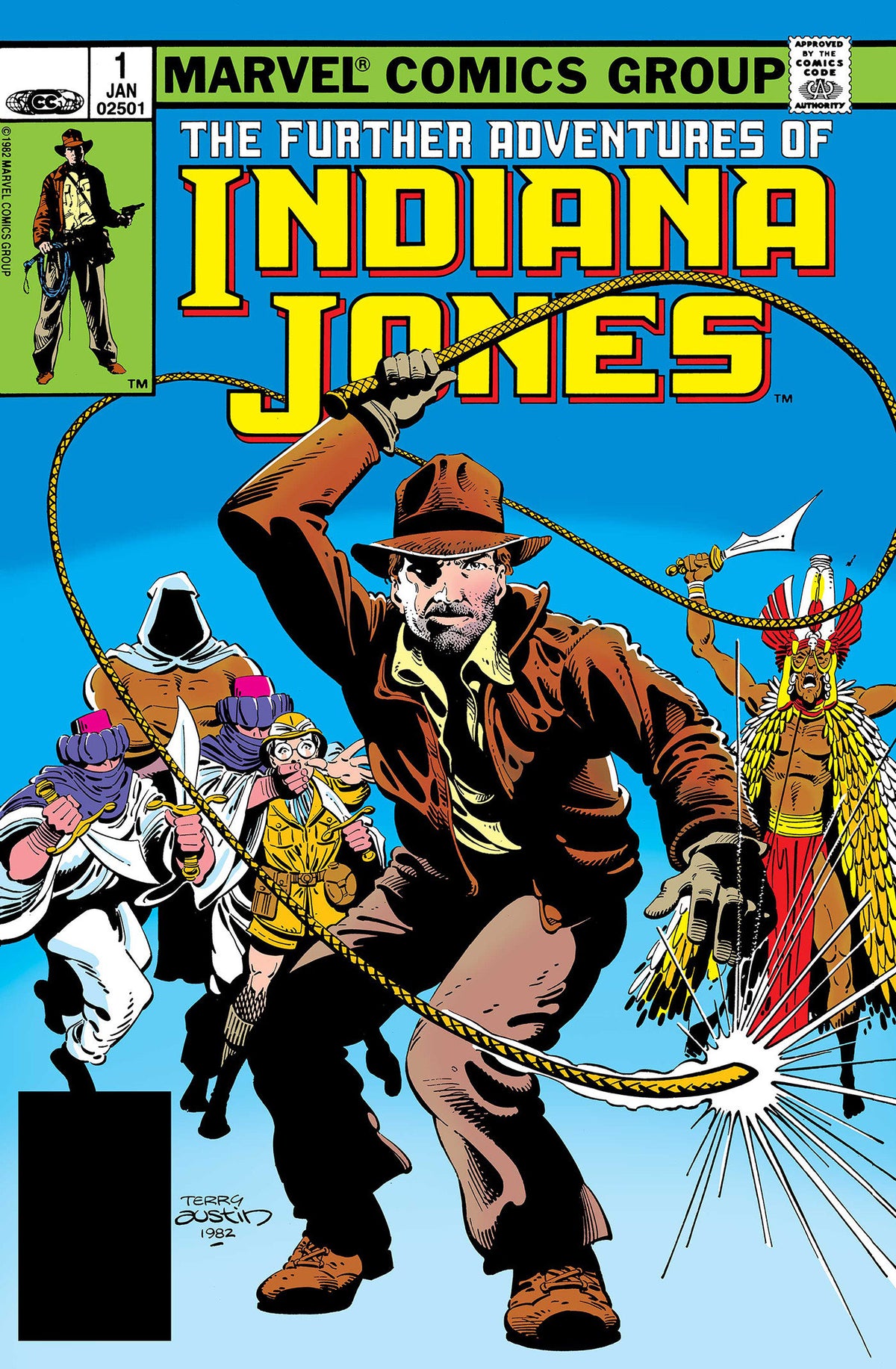 THE FURTHER ADVENTURES OF INDIANA JONES #1 FACSIMILE EDITION ISBN: 75960621666600111 - FOC DATE: 10/4/26  - Release Date: 11/11/26