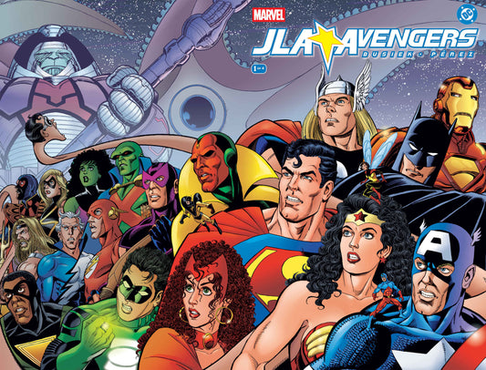 JLA/AVENGERS #1 FACSIMILE EDITION FOIL WRAPAROUND VARIANT ISBN: 75960621667300131 - FOC DATE: 4/19/26  - Release Date: 5/27/26