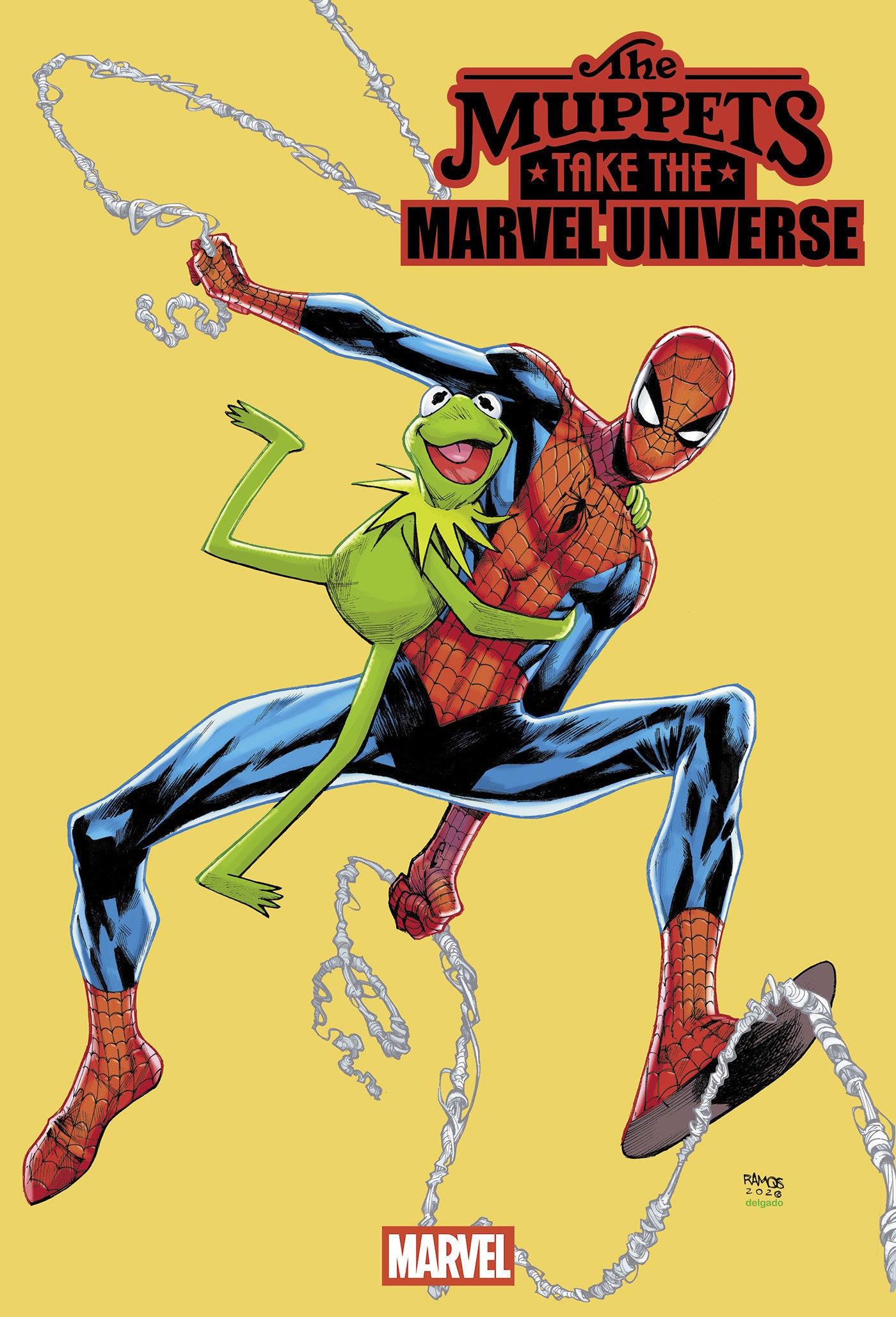 MUPPETS TAKE THE MARVEL UNIVERSE #1 HUMBERTO RAMOS FOIL VARIANT ISBN: 75960621689500121 - FOC DATE: 8/9/26  - Release Date: 9/23/26