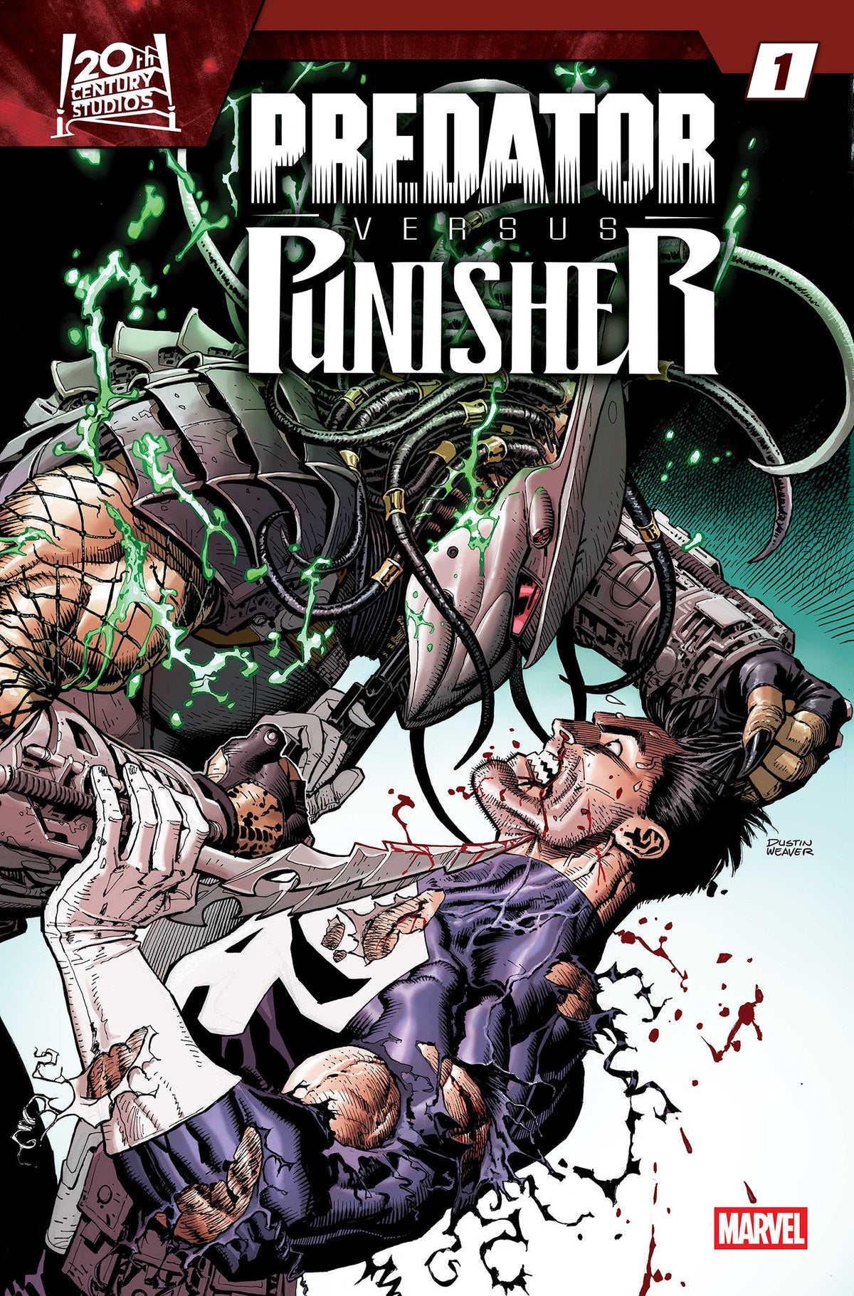 PREDATOR VS. PUNISHER #1 COVER A ISBN: 75960621694900111 - FOC DATE: 9/20/26  - Release Date: 11/11/26