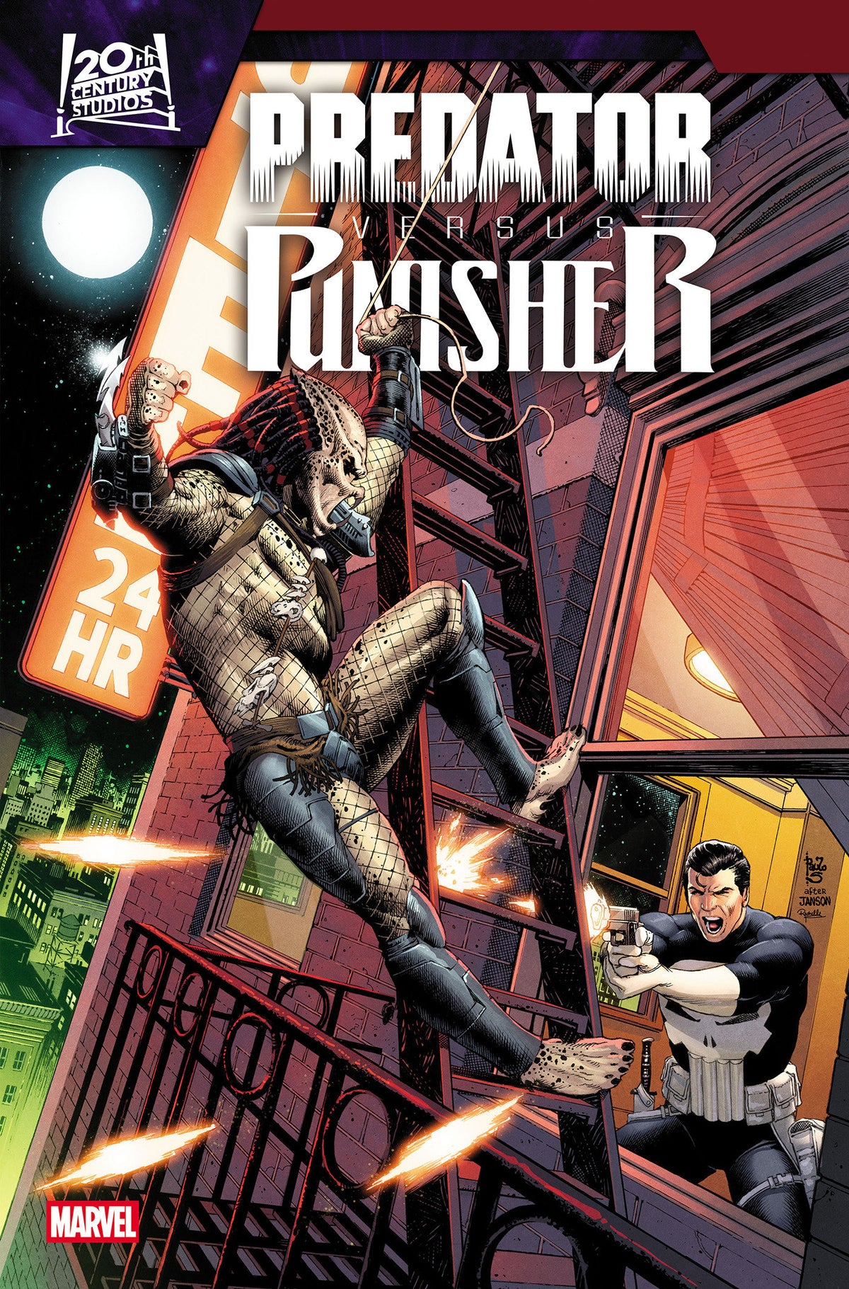 PREDATOR VS. PUNISHER #2 COVER B PAULO SIQUEIRA HOMAGE VARIANT ISBN: 75960621694900221 - FOC DATE: 11/8/26  - Release Date: 12/16/26