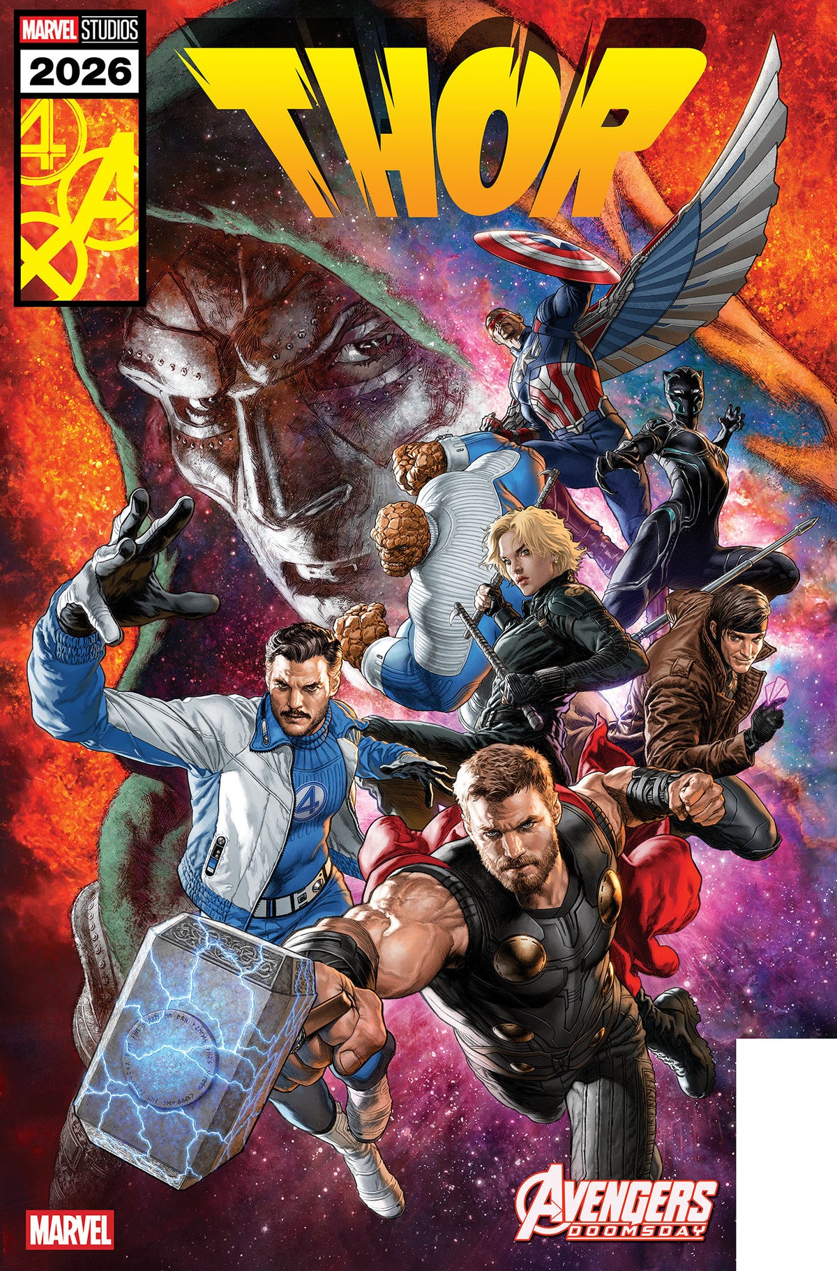 THOR #803 MAURO CASCIOLI MARVEL STUDIOS DOOMSDAY VARIANT ISBN: 75960621705280351 - FOC DATE: 10/18/26  - Release Date: 11/25/26