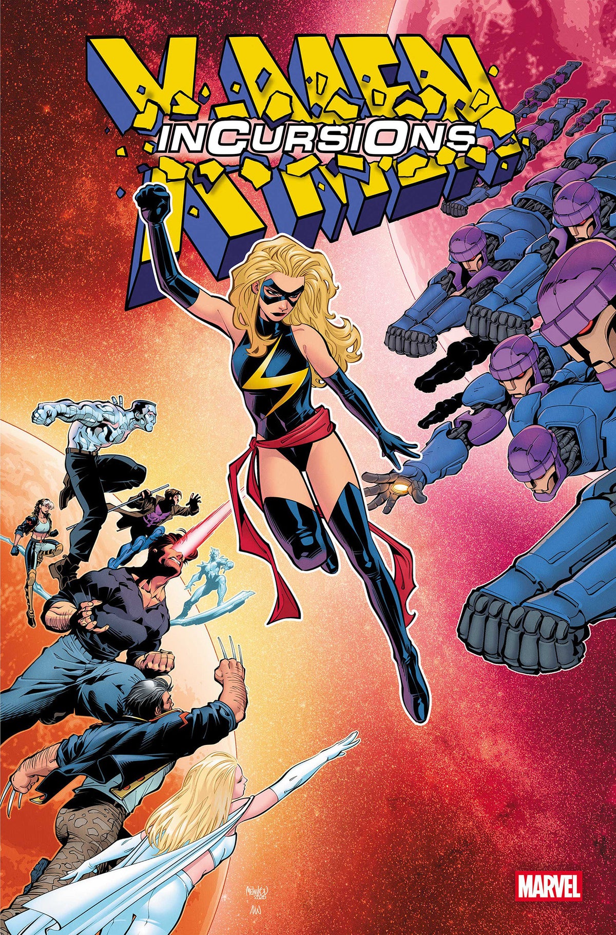 X-MEN: INCURSIONS #1 COVER B BY GLEB MELNIKOV ISBN: 75960621765600121 - FOC DATE: 10/11/26  - Release Date: 11/18/26