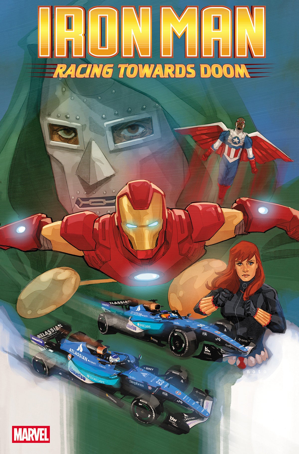 IRON MAN: RACING TOWARDS DOOM #1 ISBN: 75960621770000011 - FOC DATE: 9/20/26  - Release Date: 10/21/26