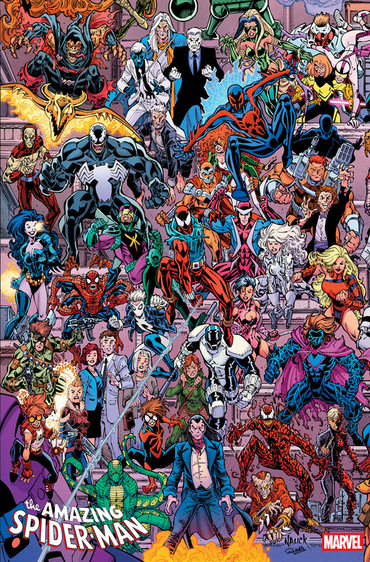 AMAZING SPIDER-MAN #1002 TODD NAUCK 4-PART CONNECTING LEGACY VARIANT ISBN: 75960623001300221 - FOC DATE: 9/27/26  - Release Date: 10/28/26