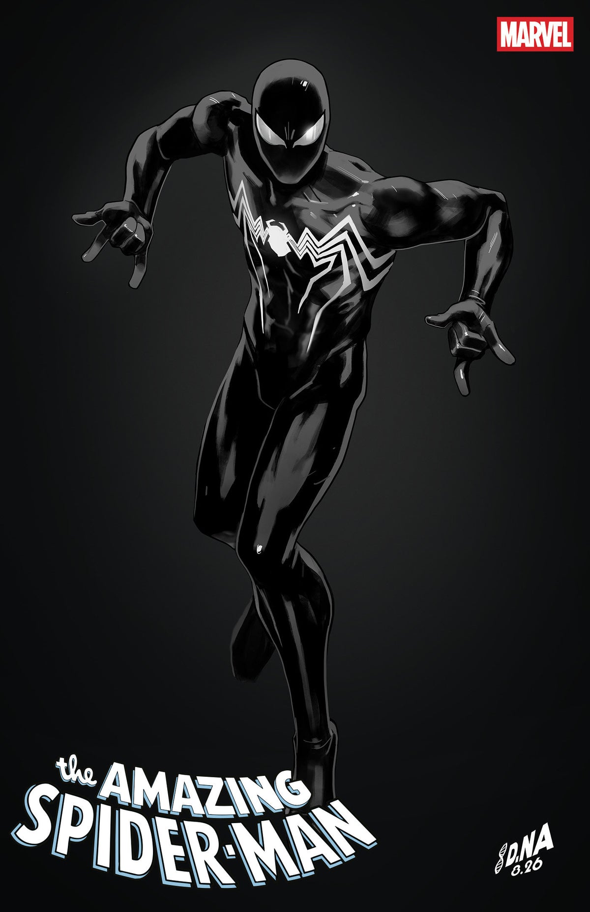 AMAZING SPIDER-MAN #1005 DAVID NAKAYAMA COLOR BLOCK BLACK VARIANT ISBN: 75960623001300531 - FOC DATE: 11/1/26  - Release Date: 12/9/26