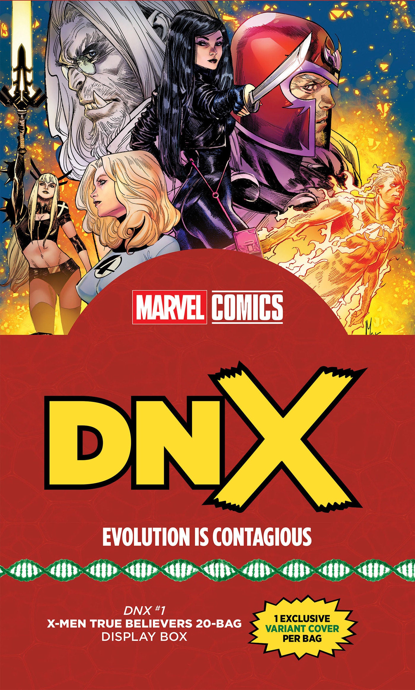 DNX #1 TRUE BELIEVERS 20-BAG DISPLAY BOX ISBN: 75960628479578911 - FOC DATE: 6/21/26  - Release Date: 9/2/26