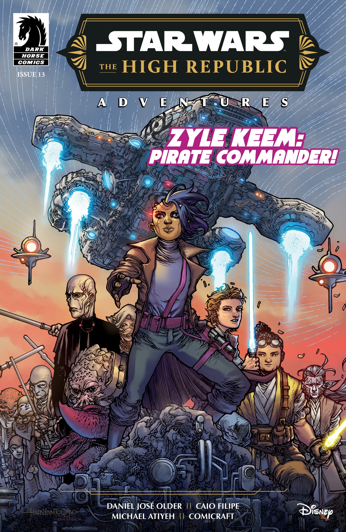 Star Wars: The High Republic Adventures Phase III #13 (CVR A) (Harvey Tolibao)  - Release Date:  12/18/24