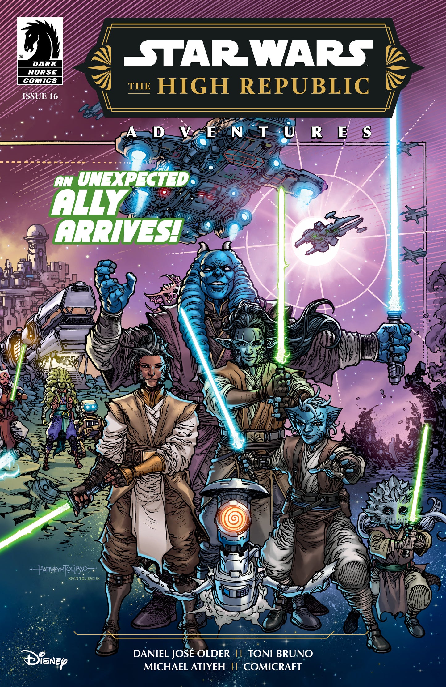 Star Wars: The High Republic Adventures Phase III #16 (CVR A) (Harvey Tolibao)  - Release Date:  3/12/25