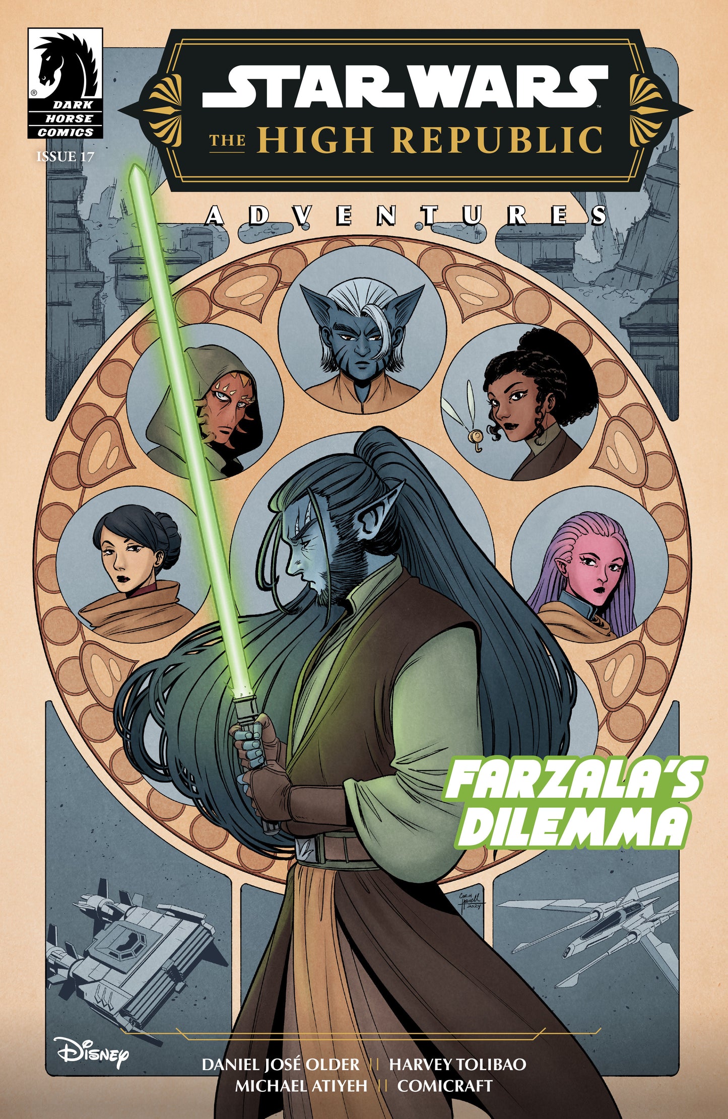 Star Wars: The High Republic Adventures Phase III #17 (CVR B) (Corin Howell)  - Release Date:  04/16/2025