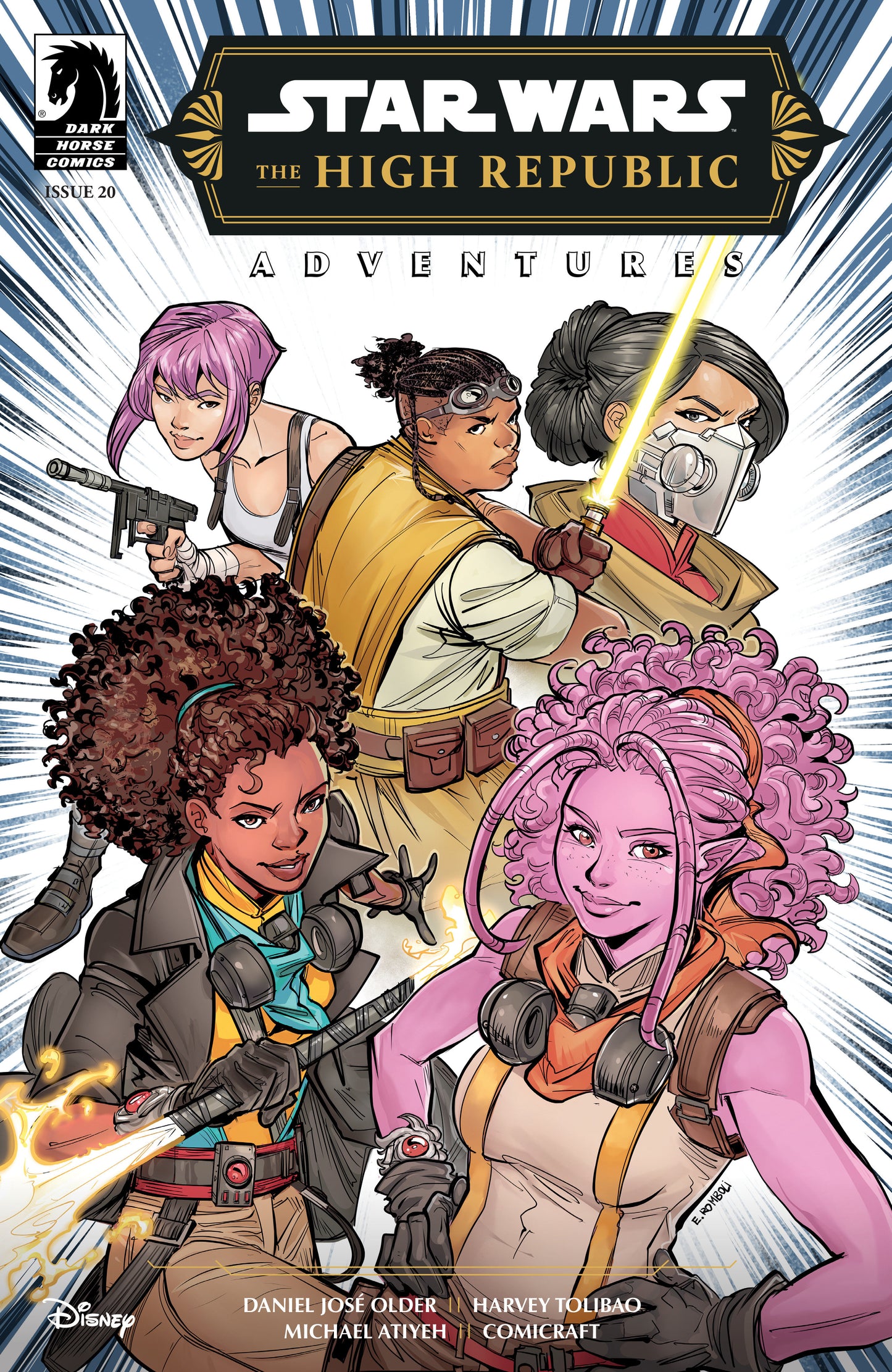 Star Wars: The High Republic Adventures Phase III #20 (CVR A) (Elisa Romboli)  - Release Date:  7/16/25