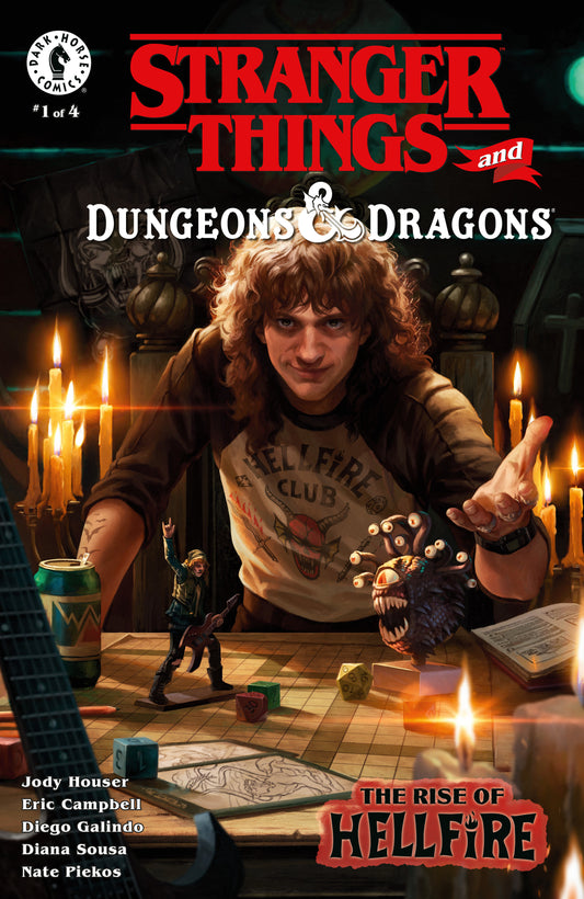 Stranger Things and Dungeons & Dragons: The Rise of Hellfire #1 (CVR A) (Magali Villanueve)  - Release Date:  2/19/25